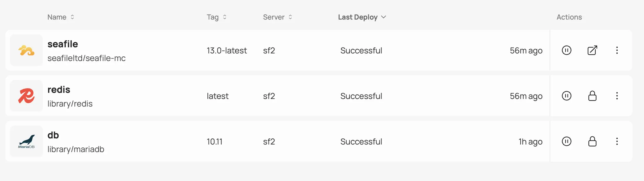 Deployte Services